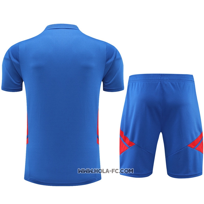 Chandal del Lyon 2022-2023 Manga Corta Azul - Pantalon Corto